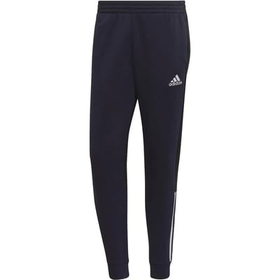 Adidas essentials colorblock fleece joggingbroek in de kleur marine.