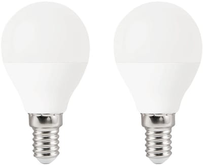 VITO LED Kogellamp G45 E14 - 9W (vervangt 60W) - 792lm - 2700K - 220-240V - Ø47mm - Energiezuinig - 2 stuks