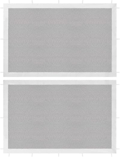 Zijwanden Partytent - Tent Wanden - Insecten Buiten - Net Materiaal - 2 Stuks 300x195cm - Zwart Wit