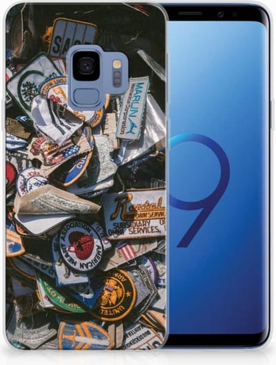 Samsung Galaxy S9 Siliconen Hoesje met foto Badges