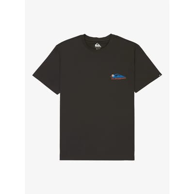 Quiksilver Ev Barrel Paradise T-shirt Met Korte Mouwen Zwart XL Man