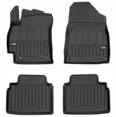 Frogum 3D Pro-Line - Automatmatten - Geschikt voor Hyundai Elantra VII vanaf 2020 - TPE Rubber - 4-delig - Hoge rand 6cm