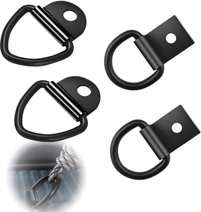 Cosensi - Dailygoods - Set van 4 Sjorringen voor Aanhangers en Vrachtwagens