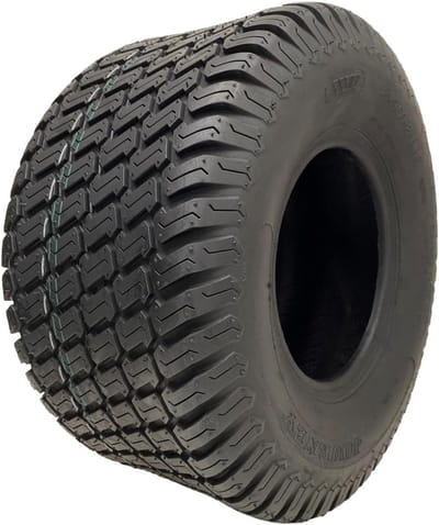 Grasmaaier Band - Banden Gazonmaaier - Gazon Onderhoud - Afgeronde Schouder - 18x9.50-8 6 Laags - Zwart