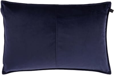 Overseas Middlestitch Kussen – 40 x 60 cm - Velours – Navy