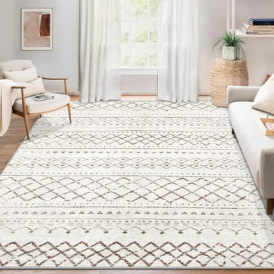 Luxe tapijten zijn waterdicht en vlekbestendig, geschikt voor woonkamer, slaapkamer, bank, bed en huisdecoratie 180x260cm(70x101in)