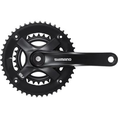 Shimano Crankstel Tourney Ty501 46-30t 7/8s 170 Mm Zwart