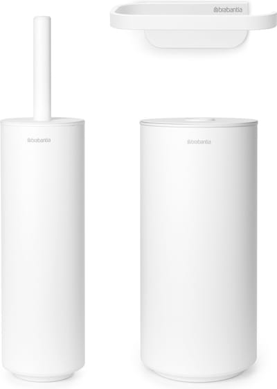 Brabantia MindSet Toiletaccessoires - 3-delig - Mineral Fresh White