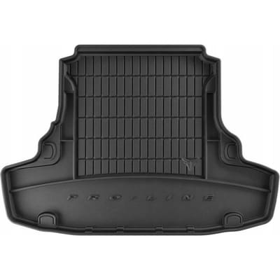 FROGUM TM Kofferbakmat - Geschikt voor LEXUS IS III Sedan (2013-2020) - Met zij-uitsparingen - TPE Rubber - Zwart
