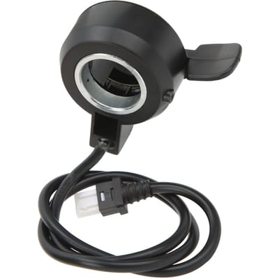 Pièce d'accélérateur d'accélérateur de pouce de vélo électrique pour TSDZ ?2 Moteur à entraînement central Affichage VLCD5 black