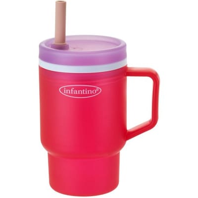INFANTINO Drinkfles My 1st Tumbler, 295 ml (Roze)