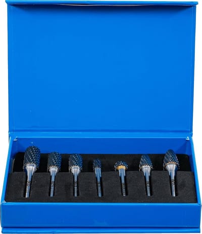 HSS Stiftfrees Set 7-Delig voor Hout, Kunststof en Aluminium