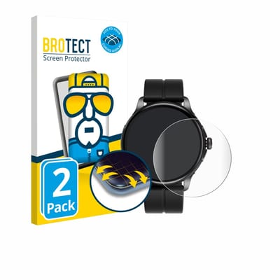 BROTECT - Screenprotector voor HMD Watch X1 - Folie Beschermfolie transparant volledig dekking - 2 Stuks