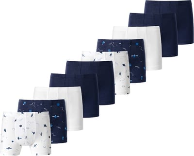 Schiesser Jongens shorts / pants 10 pack Kids Boys 95/5 Cotton