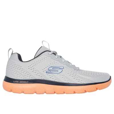 Skechers SUMMITS - TORRE sneakers herenschoenen 232395 GYOR grijs/oranje