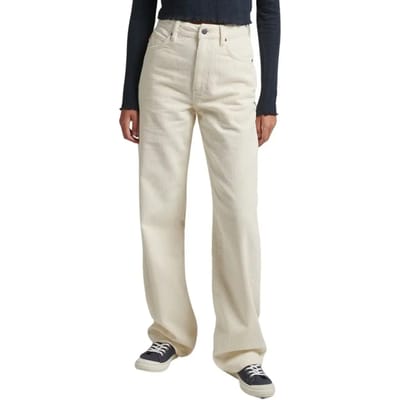 Superdry - Vintage corduroy broek met wijde pijpen - Dames - Broeken