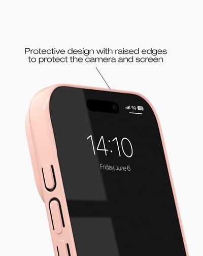 iDeal of Sweden Slim Case met magnetische ring geschikt voor iPhone 17 Pro Max Glossy Blush Pink - Roze