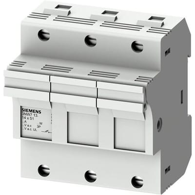 Siemens 3NW7131 3NW7131 Cilinderzekeringhouder Met statusaanduiding 50 A 690 V/AC 1 stuk(s)