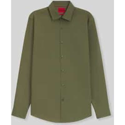 slim fit zakelijk overhemd van puur katoen model 'KENNO'