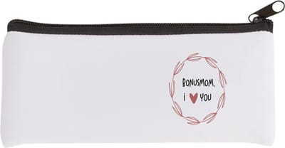 Akyol - bonusmom i love you Etui - Mama - de liefste bonusmoeder - moeder cadeautjes - moederdag - verjaardagscadeau - verjaardag - cadeau - geschenk - kado - gift - moeder artikelen - 20 bij 9 cm