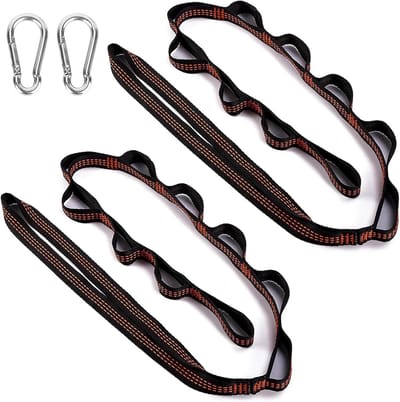 Set van 4 Universele Ophangsets voor Hangmatten en Schommelstoelen - Binnen & Buiten