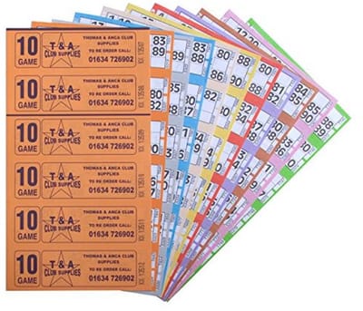 Bingo Tickets 1500 10 Pagina 6 Om Bingo-boeken te bekijken