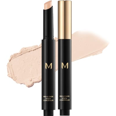 MISSHA M Pro Cover Stick Concealer - Volledige Dekking, Langhoudend, Natuurlijke Finish Make-up Corrector beige