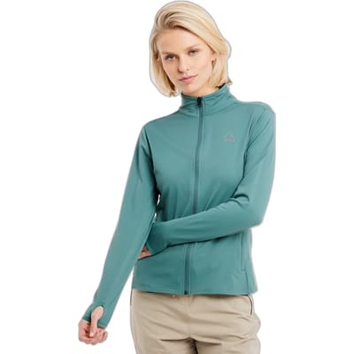 Protest PRTPeepal – Fleece vest Dames – Outdoor – Ritssluiting – Zwart