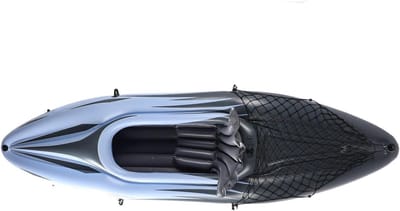 Opblaasbare Kajak - Eenzitter Kano - Avontuurlijke Tochten - UV-bestendig PVC - 274 cm Lengte - Blauw