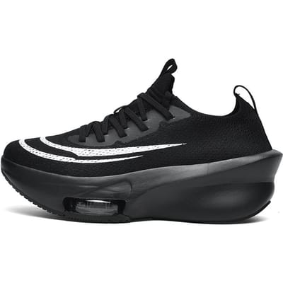 Heren Schokabsorberende Professionele Hardloopschoenen Lichtgewicht Ademende Atletische Sneakers voor Joggen Gymtraining Buitenschoenen 44 black