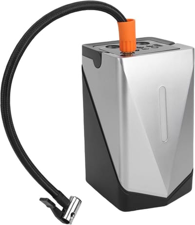 Draagbare Jump Starter - Auto Batterij Booster - Noodsituatie Onderweg - 2000A Piekstroom 150PSI - 12000mAh Capaciteit - Zwart