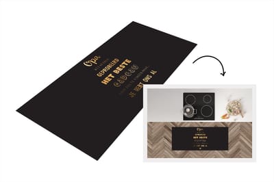 Keukenloper - Loper keuken - Vaderdag geschenk - Quote - Spreuken - Opa - Het beste cadeau - 120x50 cm - Keukenloper vinyl