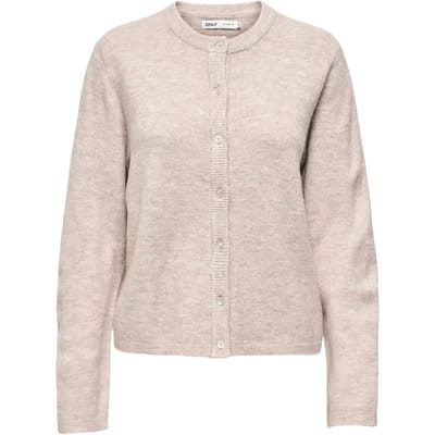 Loose Fit gebreid jack met ronde hals model 'SIMONI'