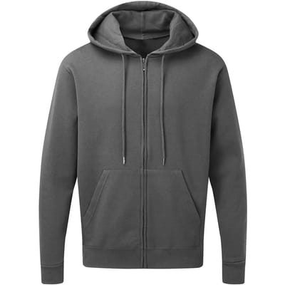 Hooded Full Zip Hoodie Heren SG Collectie Grijs Maat M