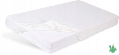 Wit Laken Bamboe met Elastiek 90x200cm - Tot 20cm Matrashoogte