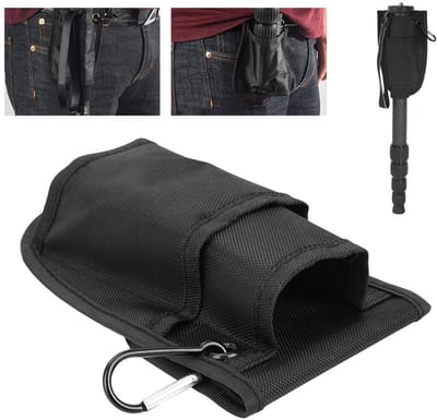 Dailygoods- Heuptas Waterdicht - DSLR-camera - Duurzaam - Twee lagen - Klittenband - Geschikt voor monopods - Camera Tas