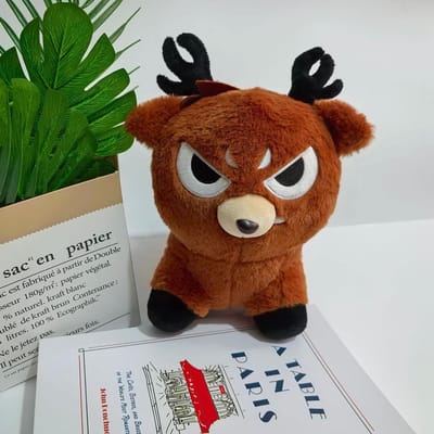 Cartoon Kerst 99 Nacht Herten Knuffelpop Fan 99 Nachten In Het Bos Pluche Poppen Dier 27Cm Feest Verjaardagscadeaus Verzamelen