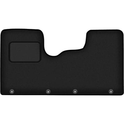 Wielganizator WLG-CARLUX Serie - Auto Vloermatten - Zwart - Geschikt voor Nissan NV300