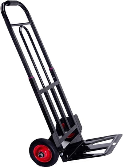 Zware zakwagen - Transportwagen steekkar - Verhuizen en tillen - 100 kg draagvermogen - Stalen frame handgrepen