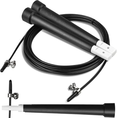 Springtouw voor oefeningen Neo-Sport NS-955 zwart