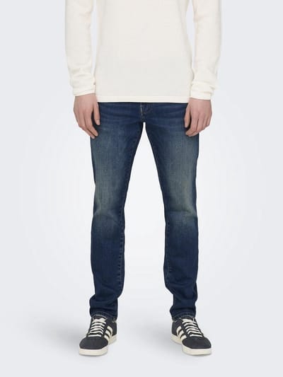 ONLY&SONS - ONSLOOM SLIM ONE DMBD 6817 TAI DNM - Heren - Jeans