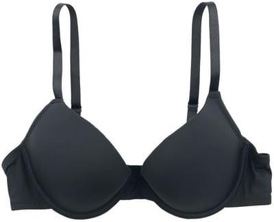 Grey Velvet BH - T-Shirt Bra - S tot XXL - voor Vrouwen - zwart
