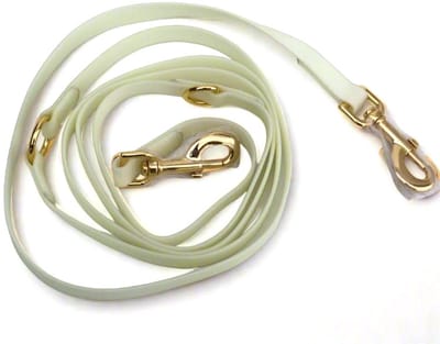 Cavlicious® hondenriem - hondenleiband - trainingslijn - politielijn - 3m - pvc - glow in the dark