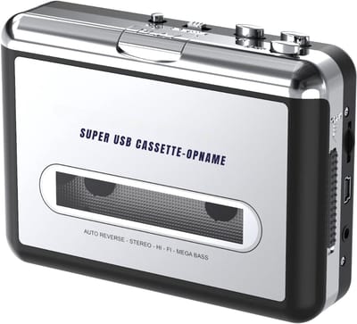 Core® Discman - Diskman – Draagbare Cassette Speler - Zilver - ‎11cm x 8cm x 3cm