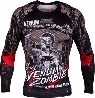 Venum Zombie Return Rash Guard L / S compressieshirt - M