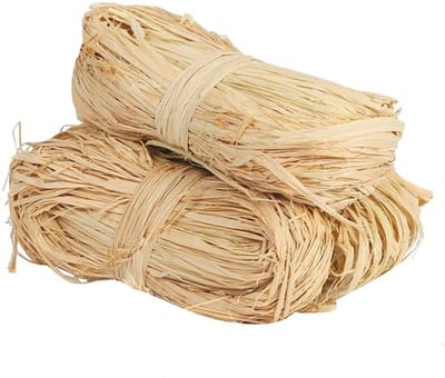 Dailygoods- Raffia Lint 150 g - Natuurlijk Lint - Decoratie Lint - Geschenkverpakking - Tuingebruik - Milieuvriendelijk Materiaal - Decoratielint