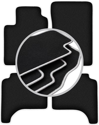 CARLUX-SILVER automatten voor: Suzuki Grand Vitara I 5-deurs (1998-2005)