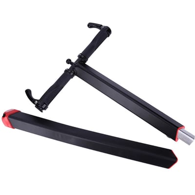 Aluminiumlegering Zwarte Handgreep Beugelstang met Mobiele Telefoonhouder voor Xiaomi Balansscooter gray