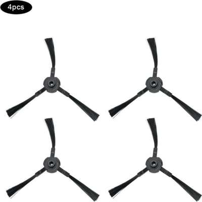 Geschikt voor Ilife V3s 3Spro A4 A4S A6 5V 5Spro Robotstofzuiger Onderdelen Zijborstel Accessoires black