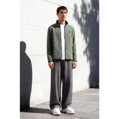Heren Pluche Zip-voor Hoodie